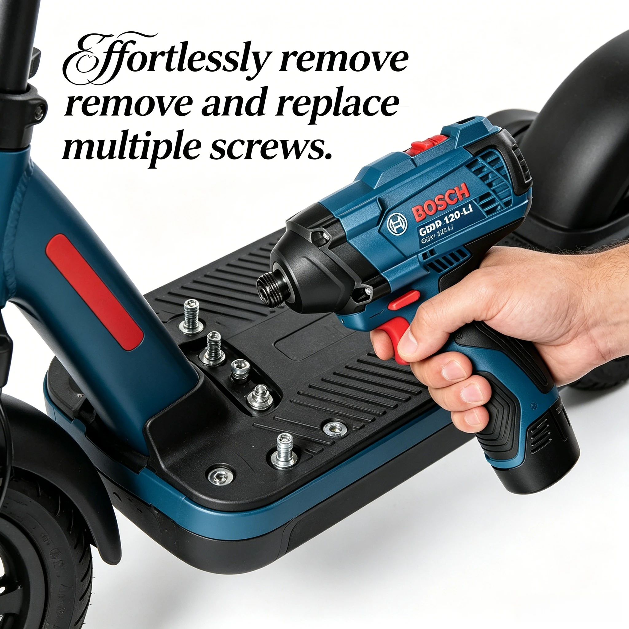 Power Tools Professional - Bosch GDR120-LI Professional 12V Akülü Darbeli