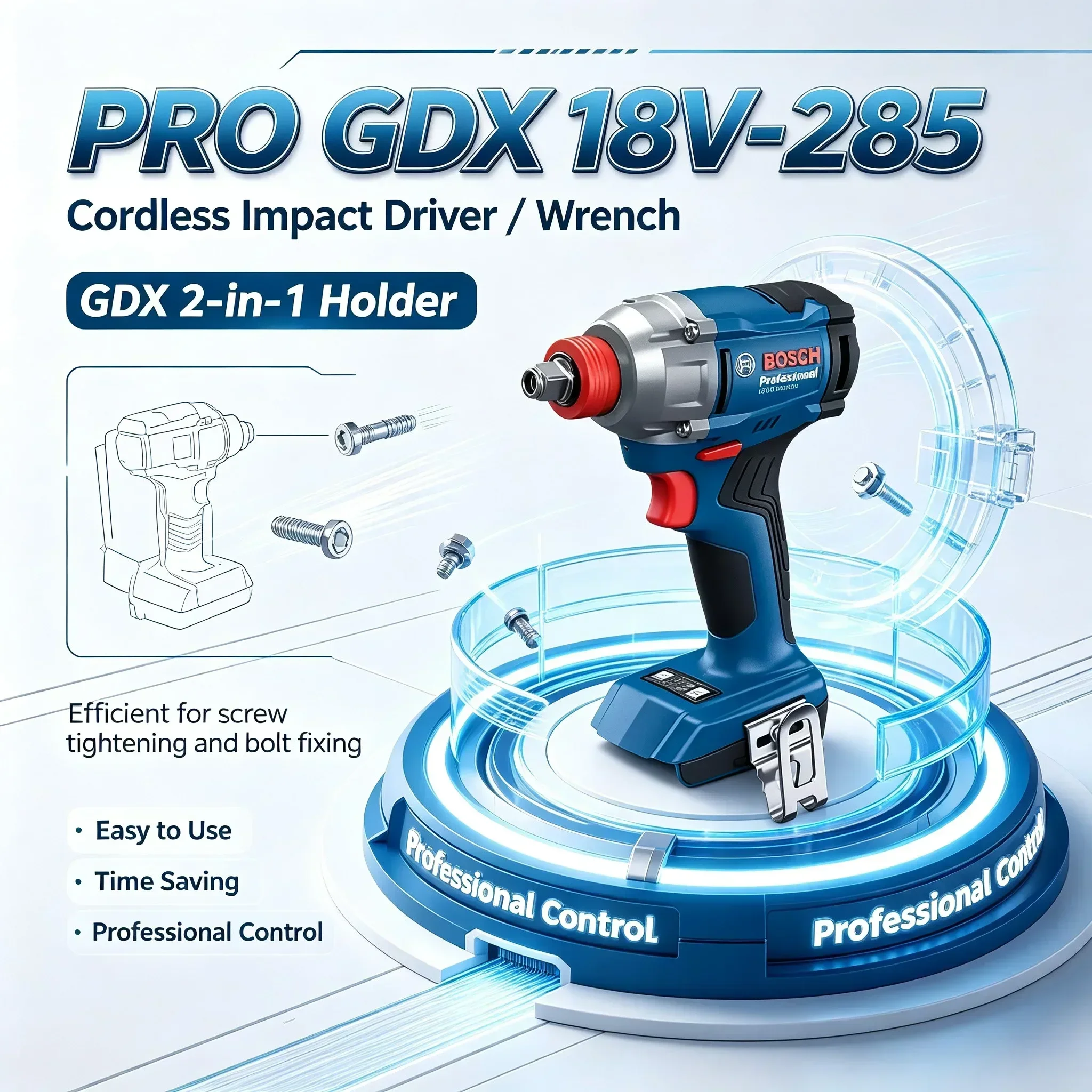 Bosch GDX 18V-285 Akülü Darbel - Power Tools Professional incelemesi ve fiyatı