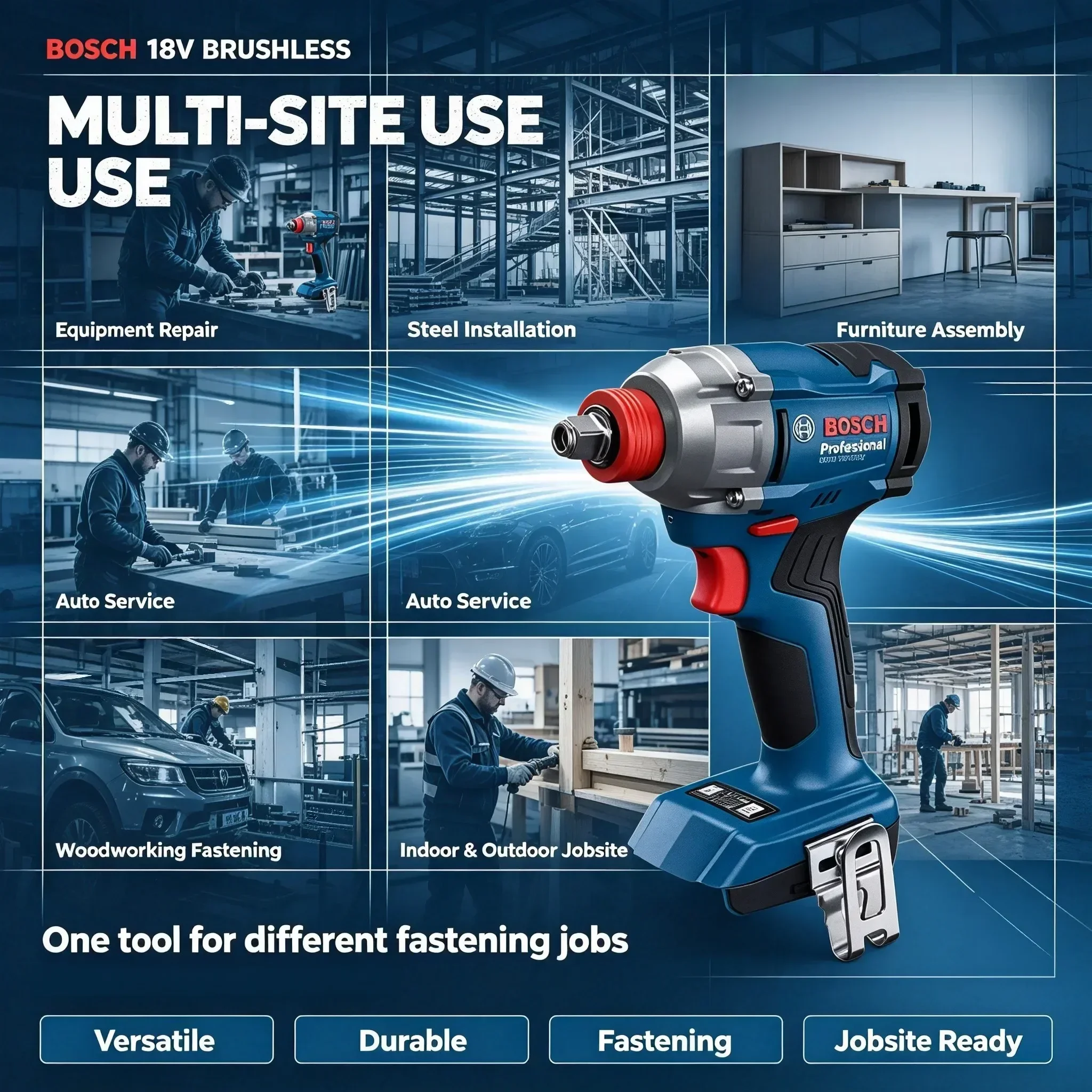 Bosch GDX 18V-285 Akülü Darbel - Power Tools Professional incelemesi ve fiyatı
